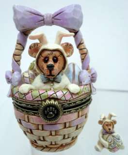 BOYDS BEARS Easter Surprise TREASURE Basket 4026269  