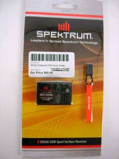 Spektrum SR300 3CH DSM Sport Surface RX SPMSR300  