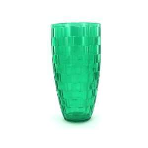  Plastic tumbler with weave pattern (Wholesale in a pack of 