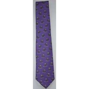   STAR WARS Purple AT AT Walker Silk Tie by Psycho Bunny Everything