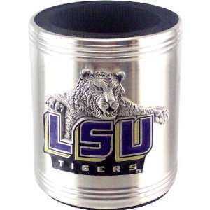  LSU Tigers Stainless Steel Can Cooler