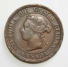 1881 CANADA LARGE CENT EXTRA FINE CONDITION  