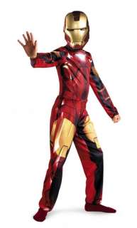 Marvel Super Heroe Iron Man 2 Boys Costume  