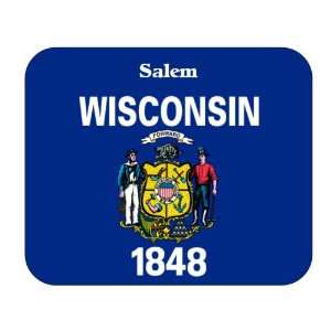  US State Flag   Salem, Wisconsin (WI) Mouse Pad 