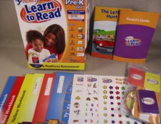 Hooked on Phonics LEARN TO READ Pre K Edition   MIB New  