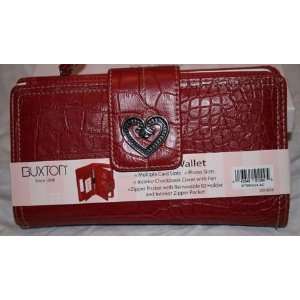  Buxton Super Wallet   Red