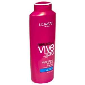com LOreal Vive Pro Shampoo, Style & Body Infusing, for Normal Hair 