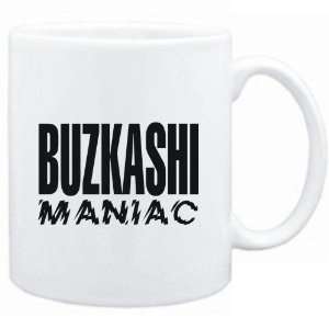  Mug White  MANIAC Buzkashi  Sports