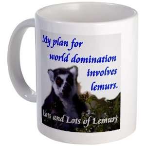  Domination Lemurs Government Mug by  Kitchen 