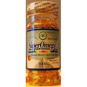  Super Omega 3 Fish Oil 1000mg 100 Softgels from All Nature 