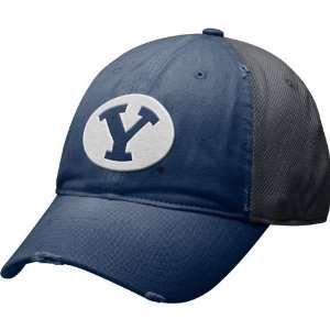  Nike BYU Cougars Heritage86 Mesh Swoosh Flex Hat Sports 