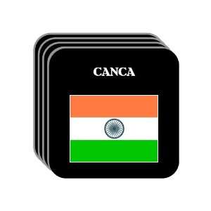  India   CANCA Set of 4 Mini Mousepad Coasters 