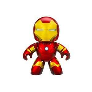  Marvel Mighty Muggs Metallic Iron Man SDCC 2008 Toys 