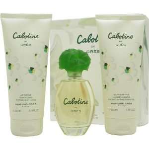 CABOTINE by Parfums Gres Perfume Gift Set for Women (SET EDT SPRAY 3.4 