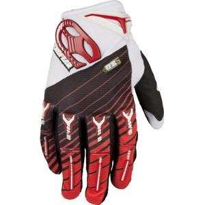  No Fear Rogue Gloves   Medium/Red Automotive