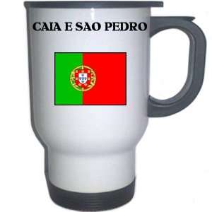  Portugal   CAIA E SAO PEDRO White Stainless Steel Mug 
