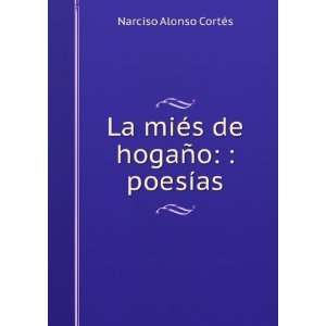   La miÃ©s de hogaÃ±o  poesÃ­as Narciso Alonso CortÃ©s Books