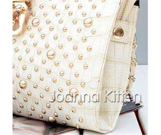   Handbag Rivet Studs shoulder Bag evening bag Clutch Purse,Hot style