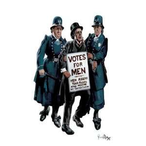   for Men Suffragists Revenge 28x42 Giclee on Canvas