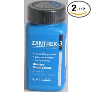 Zantrex 3 Rapid Weight Loss, 30 capsules., (Zoller Laboratories) PACK 