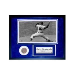  Don Newcombe Dodgers Mini Dirt Collage