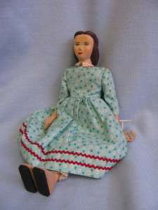 10 Rare Wooden HELEN BULLARD c1959 MISS HOLLY Jointed Holly Doll 