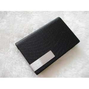   Leather With Dot Metal Business Card Holder(#11023)