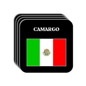  Mexico   CAMARGO Set of 4 Mini Mousepad Coasters 