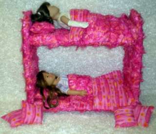 Doll Bed for American Girl Doll bedding INCLUDED  