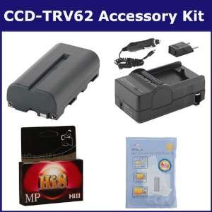  Sony CCD TRV62 Camcorder Accessory Kit includes HI8TAPE Tape 