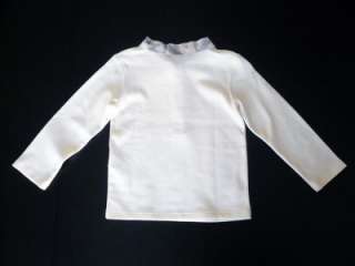 NWT Burberry Baby Check Plaid Collar Polo Shirt Sz 24 M  