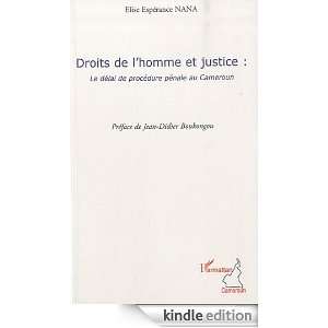   justice  Le délai de procédure pénale au Cameroun (French Edition