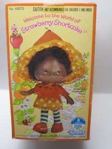 Vintage Strawberry Shortcake Orange Blossom MIB  