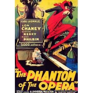  The Phantom of the Opera (1925) 27 x 40 Movie Poster Style 