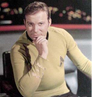 Star Trek Mens Shirt Uniform Pattern & Command Patch  