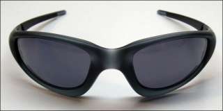 SEE PICS* Oakley MPH Straight Jacket Sunglasses Crystal Black/Grey 