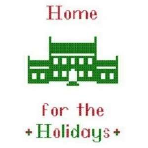  Christmas Cross Stitch Chart Kit   Home for the Holidays 