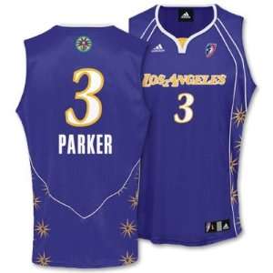 Candace Parker L.A. Sparks Adidas Replica Road Jersey  