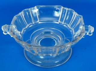   riverside glass small bowl or butter dish bottom in chicken pattern