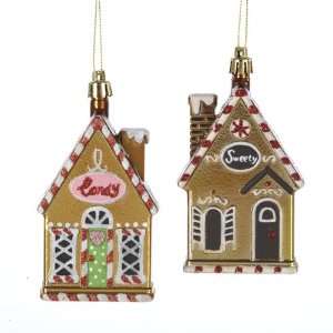   Kisses Candy House Christmas Ornaments 4.75