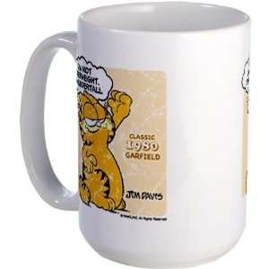  Garfield Im Undertall Vintage Large Mug by  