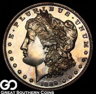 1889 Morgan Silver Dollar PROOF SOLID GEM PF++ ** ULTRA RARE 