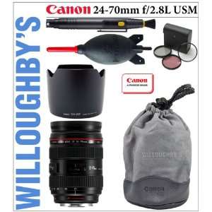 com Canon EF 24 70mm f/2.8L USM Lens + Canon EW 83F Lens Hood + Canon 
