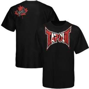  TapouT Black Canuck T shirt