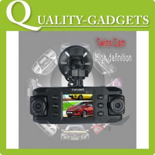  Lens Car Cam Dash DVR Video Recorder 120° Cycle Record AV Out  