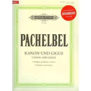  Pachelbel, Johann   Canon and Gigue For 3 Violins and 