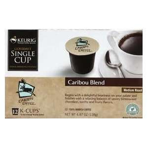 Keurig Caribou Coffee Caribou Blend K Cups 12 Pack  