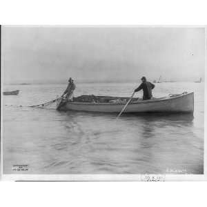  Fishing with the gillnet,small boat,Salmon Fishing 