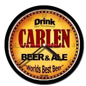  CARLEN beer and ale cerveza wall clock 