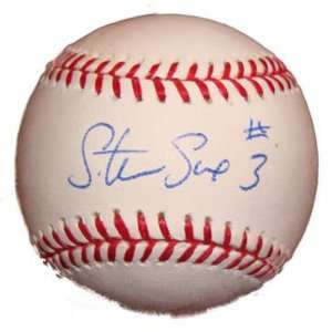 Steve Sax Autographed Los Angeles Dodgers Official Major League 